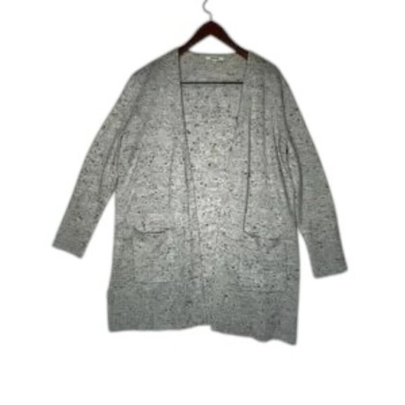 Madewell Gray Open Front Cardigan Sweater Women’s Size S - Picture 1 of 4